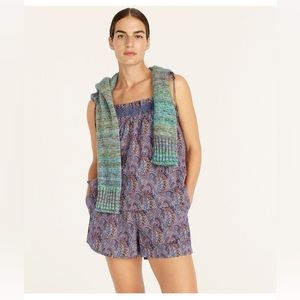 J. Crew Liberty Print Pajamas NWOT